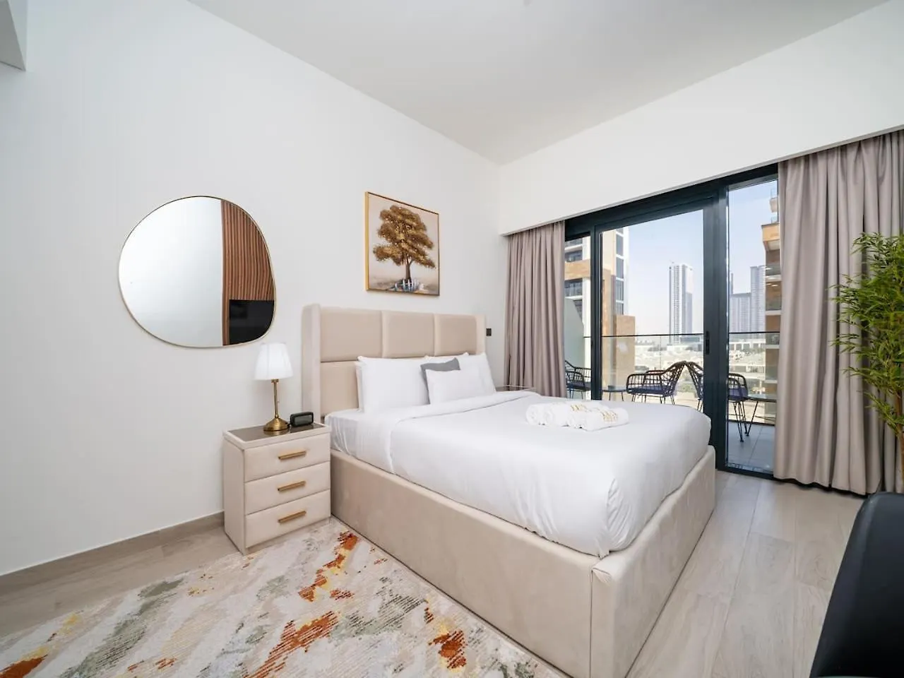 Sleek Studio In Azizi Riviera Modern And Cozy Stay Dubai Apartment